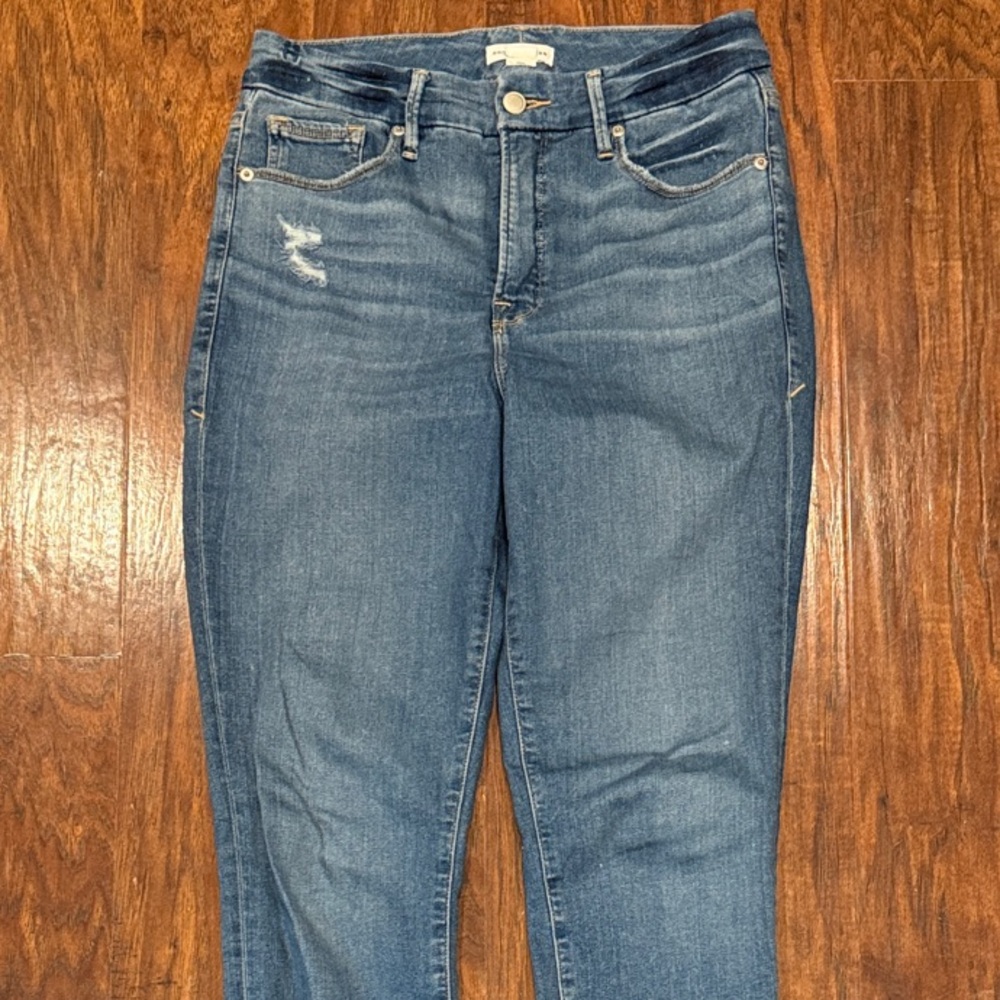 Good American Good Legs Skinny Indigo402